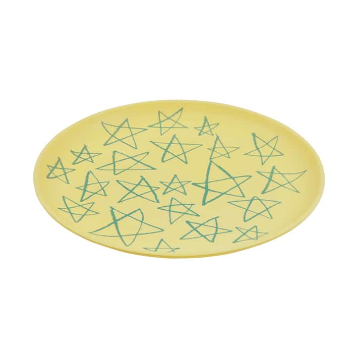 Goma Bamboo Plate M Star