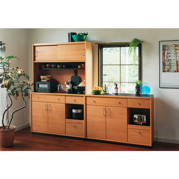 GRIFU(グリフ) キッチンカウンター W1200 | キッチン収納 | unico（ウニコ）公式 - 家具・インテリアの通販