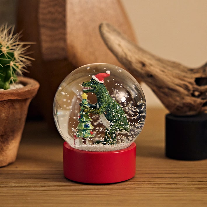 Dinosaur snowglobe