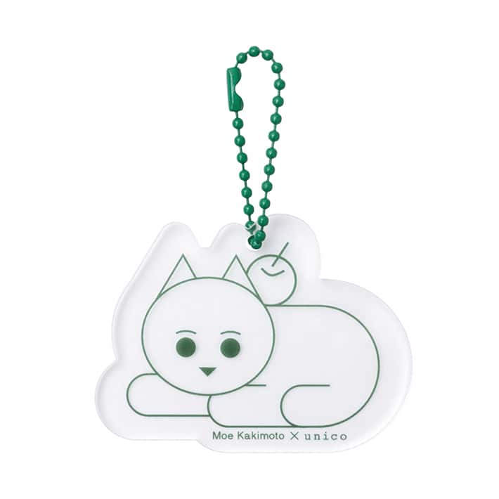 【セット品】Moe Kakimoto×unico　クッションカバー 45角 CAT 中材込み