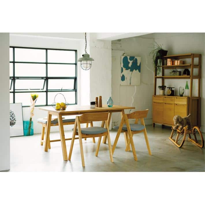 unico公式【ELEMT(エレムト) ダイニングテーブル W1400】の通販|家具 