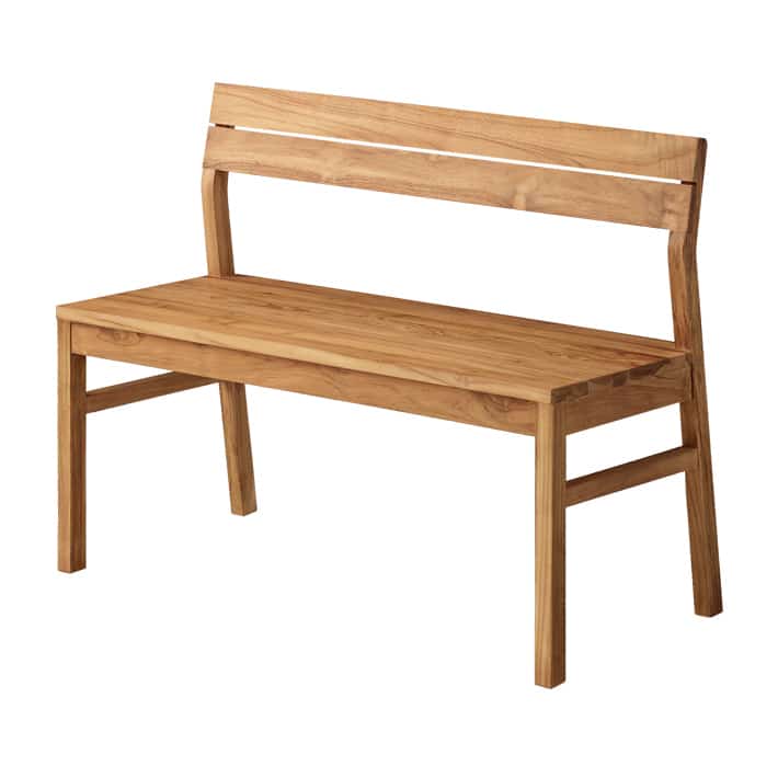 unico(ウニコ) バックレスト ベンチ チェア 北欧インテリア 椅子
