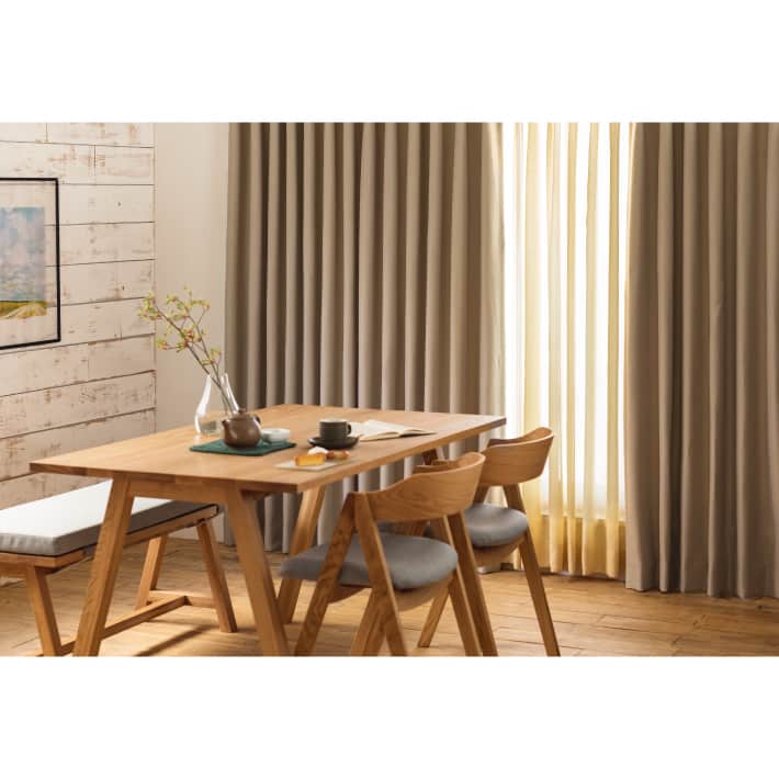 ECLE(エクル)ライスエクリュ カーテン unico（ウニコ）公式 家具・インテリアの通販