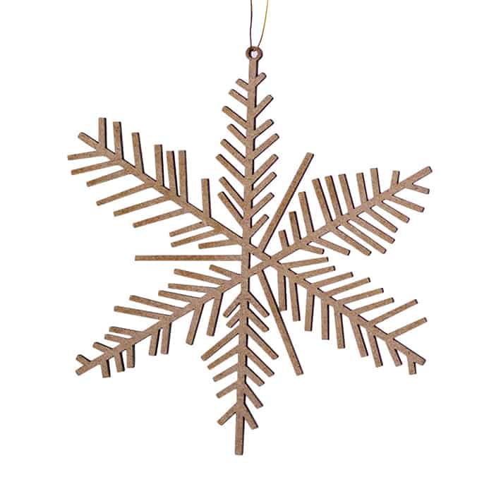 Ice & Snow wooden Ornament small