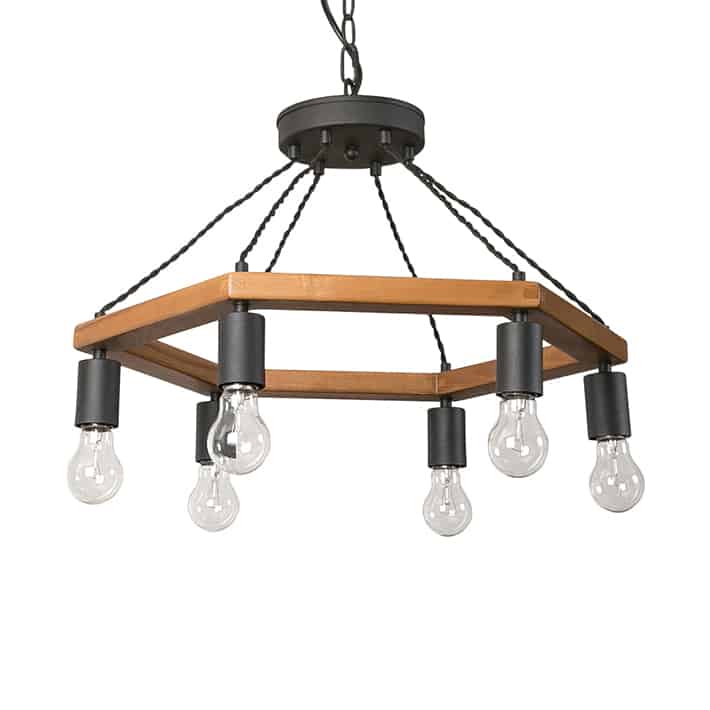 WOOD WORK LIGHT CEILING by 6BULB