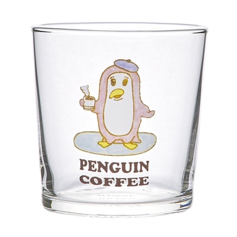 DAISAK×unico グラス ペンギンコーヒー