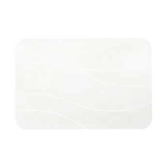 VINKA(ヴィンカ)　珪藻土バスマット（30×40cm / ホワイト）