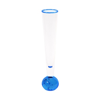 Vase flute blue